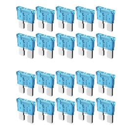 Riseuvo 20pcs 15A Standard Car Fuses - 15 AMP Automotive Fuses(ATO/APR/ATS), 32V (12/24V) Blade Fuse for RV/Truck/SUV