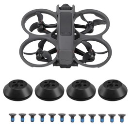 Motor Cover Cap Protector Compatible with DJI Avata 2 Motor Protective Cover Dust Covers Drone Accessory, Dustproof Waterproof Protection Mounts (BLACK)