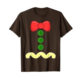 Funny Christmas Baking Gingerbread Man Costume Men & Women T-Shirt