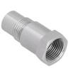 2Pcs Oxygen Sensor Adapter Welding Plug Engine Auxiliary with Filter