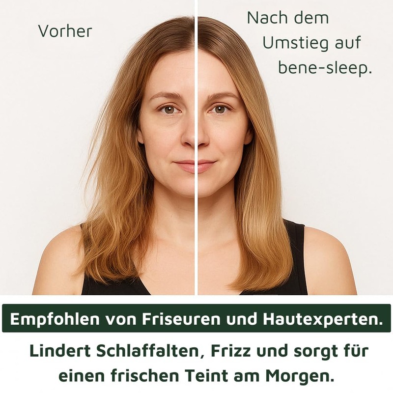 bene-sleep® Silk Pillowcase - 100% Mulberry Silk (22 momme) -