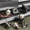 CiaraQ DND Polyhedral Dice Set with a Black Dice Bag
