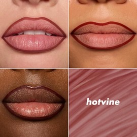 e.l.f. Marcador de labios de manchas principales, delineador de labios para definir, contornear y rellenar para un color duradero y resistente a la transferencia, vegano y libre de crueldad, Hotvine