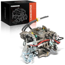 A-Premium 2 Barrel Carburetor Compatible with Toyota 4Runner 1984, Celica 1981-1984, Corona 1981, Dyna/Coaster 1980, Pickup 1981-1995, Hilux 1988-1995, 2.2L 2.4L 2.8L 3.0L, Electric Choke