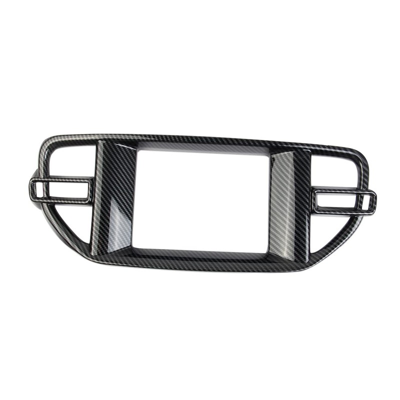 crosselec Carbon Fiber Interior GPS Navigation Panel Frame Air Outlet