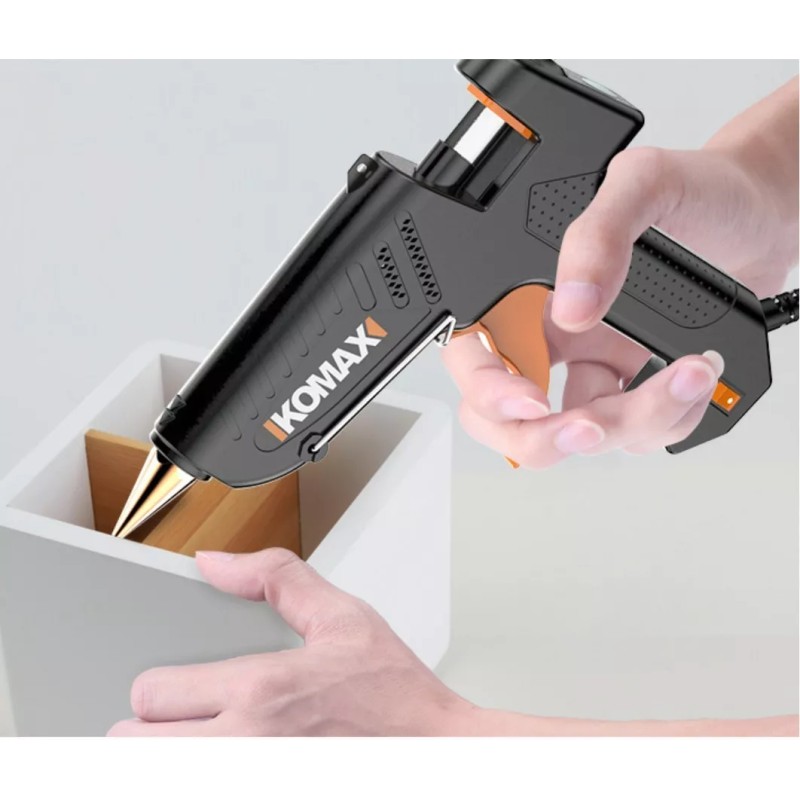 Homheal Pistola De Silicon Caliente Eléctrica Pegamento 50 Barras