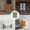 8 PCS 2.5-inch Door Hinges, Bearing Hinges for Small Furniture