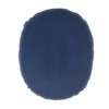 Foam Ring Cushion, Removable Cover, Navy Cover, 18 inches