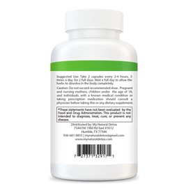 Clean Slate Detox & Cleanse THS Pro 2-3 Day Custom Herbal Total Health Support Advanced Formula, Repair and Support Digestion System, Flush Toxins and Urinary Tract