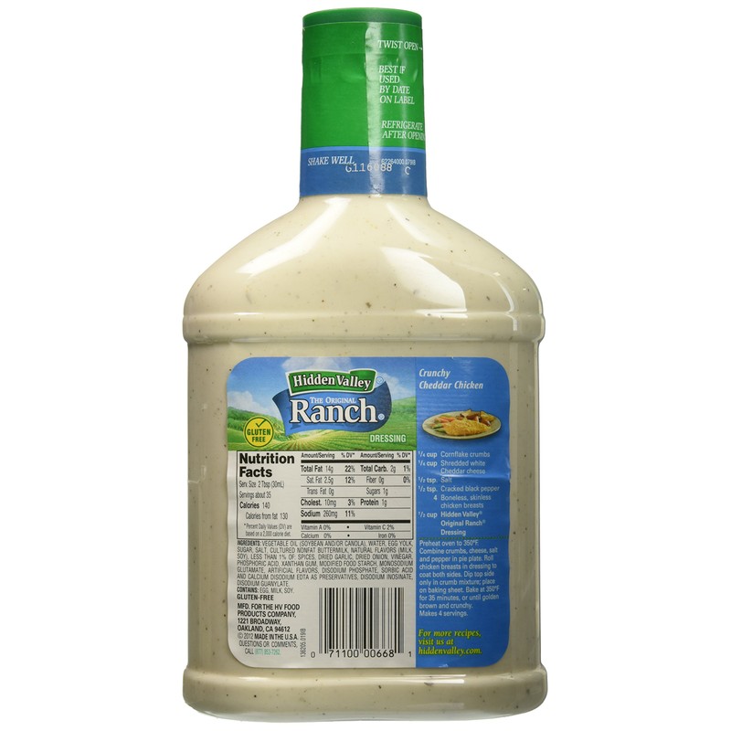 Hidden Valley 2-36 Fl Oz , Homestyle Light the Original