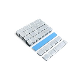 Motoforti 60g 2.1oz Motorcycle Car Wheel Balance Weights 124 x 18mm 15pcs Long-lasting