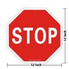 BlazeVideo 2-Piece Stop Sign 30 x 30 cm Made of