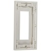 Panasonic Cosmo Series Wide 21 Outlet Plate 1 Gang WTF8003W,
