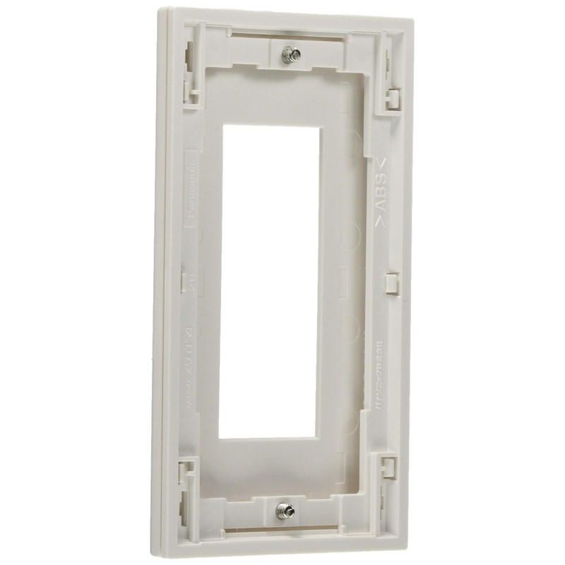 Panasonic Cosmo Series Wide 21 Outlet Plate 1 Gang WTF8003W,
