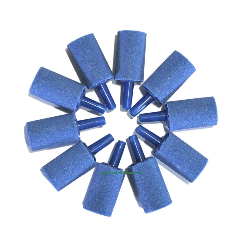 AQUARIUM PLÜDERHAUSEN 10x Aquarium Ceramic Air Stone, Fine Pearl, Aerator