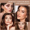 Professional Dual-Ended Highlight & Contour Stick - Creamy Texture Wonderstick