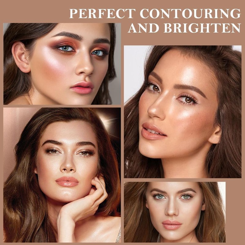 Professional Dual-Ended Highlight & Contour Stick - Creamy Texture Wonderstick
