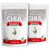 VIZANA NUTRITION | Semilla de Chía Orgánica Certificada USDA 600g