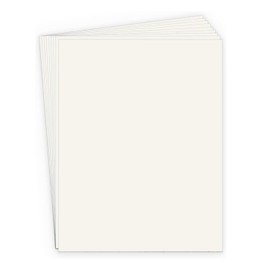 Cream Colored Cardstock 8.5x11" 80 lb cover 100 Sheets Heavyweight Card Stock - Ideal Traditions