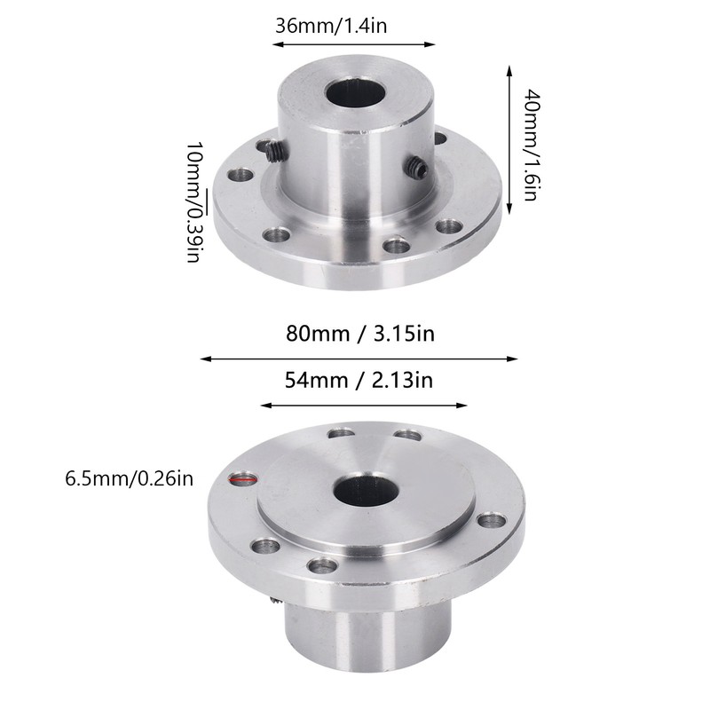 Lathe Faceplate High Manganese Steel Wear Resistant 6 Mounting Hole