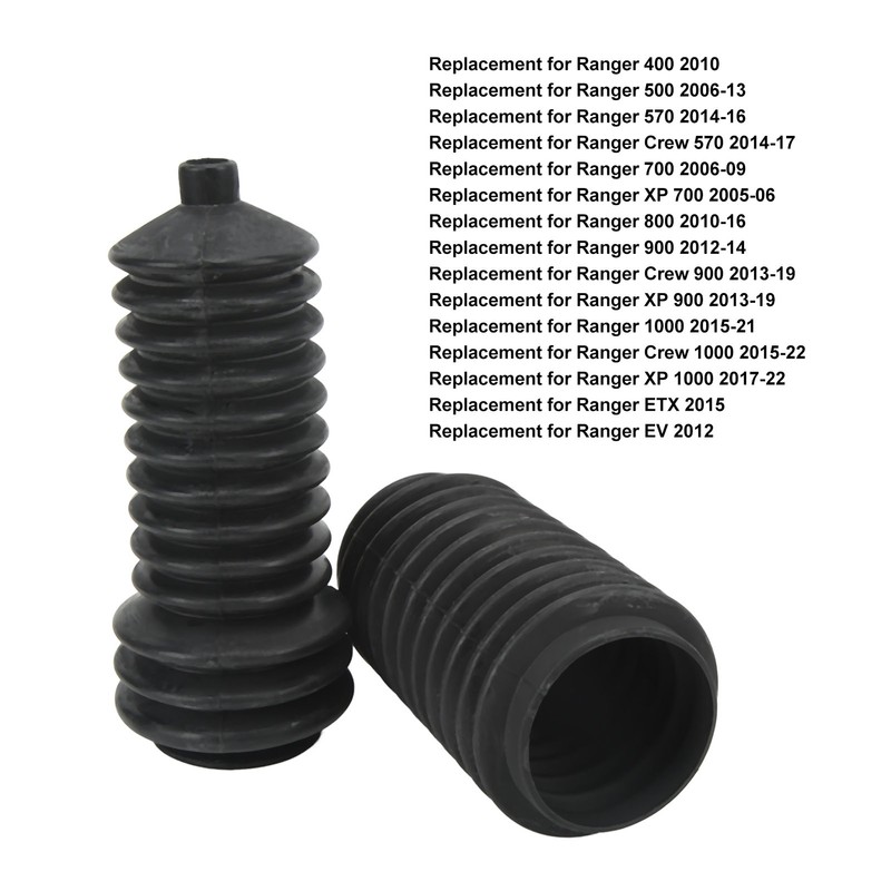 2pcs Steering Rack Boot 5412013 Replacement for Polaris Ranger 400