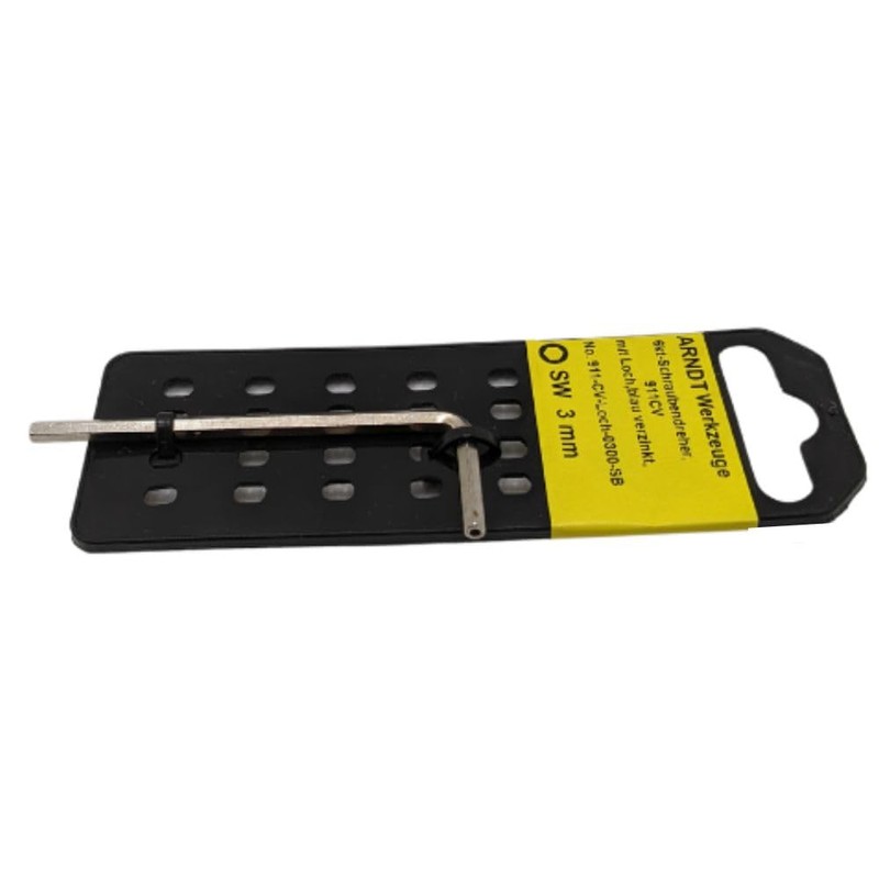 ARNDT Germany 3mm Security Hex Key | Allen Key Double