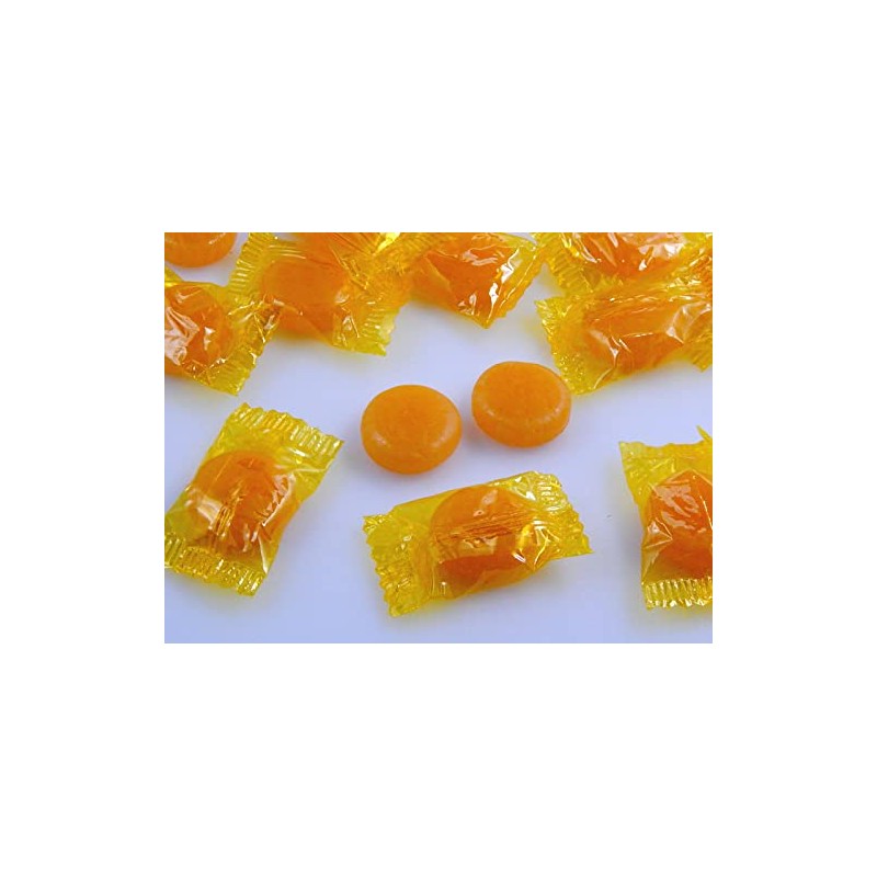 Butterscotch Discs - Hard Candy Butter Scotch Disks - Individually
