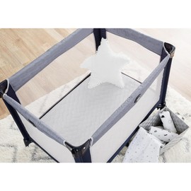 American Baby Company Soft Microfiber Waterproof Fitted Pack N Play Playard Mattress Protector, Quilted Mattress Pad Cover, 27"x39"