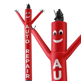 LookOurWay Air Dancers Inflatable Tube Man Attachment - 20 Feet Tall Wacky Waving Inflatable Dancing Tube Guy for Business Promotion (Blower Not Included) - Auto Repair
