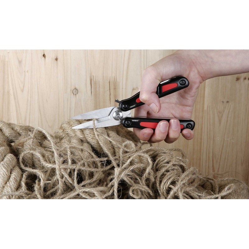 Bessey DBST Multifunction Tool with Big Scissors, Multi-Colour, 175 mm