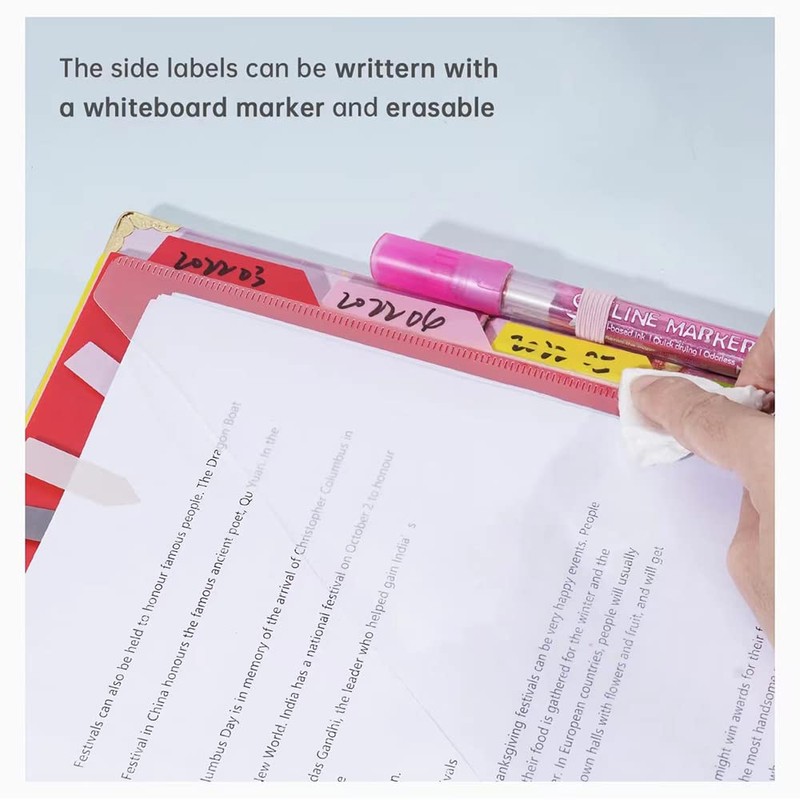 A4 Size Clipboard Folder, Spiral Clipboard Folio Foldable with Notepad
