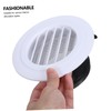 Levemolo Round Air Vent Cover Soffit Vent for Ceiling Wall