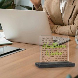 A Thoughtful Gifts for Healthcare Workers, Inspirational Quote Sign for Medical Professionals, Nurses, and Caregivers, Meaningful Office Decor for Appreciation Decor Sign Plaque VA34