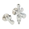 Schell Comfort Double Pack 1/2 Inch Angle Valve Plus Combination
