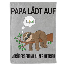 CadeauJoie Dad Gift Birthday, Gifts for Dad, Fluffy Blanket, Father's Day Gift for Dad, Gift for Dad for Birthday, Father's Day, Christmas from Daughter Son, 152 x 127 cm