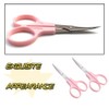 XingCRYao Embroidery Curved Scissors, 3 Pcs, Stainless Steel, for Cross