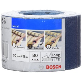 Bosch 2609256B95 50 mm x 5 m Hand Sanding Roll for Metal