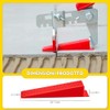 MarketConnect® Pack of 50 Red Reusable Wheel Chocks for Leveling