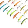 43Pcs Fishing Lure Kit Minnow Artificial Bait Universal Simulation Lure