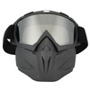 Motorcycle Face Mask Goggles Dust Wind UV Proof Riding Glasses