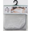 Meiwa Gravure Waterproof Kotatsu Topper, N Clear, 74.8 x 74.8