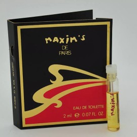 MAXIM'S Vintage Maxim's de Paris 2ml vial eau de toilette 30 YEARS OLD