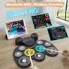 Electric Drum Set with 7 Colorful LED Light Patterns, Better