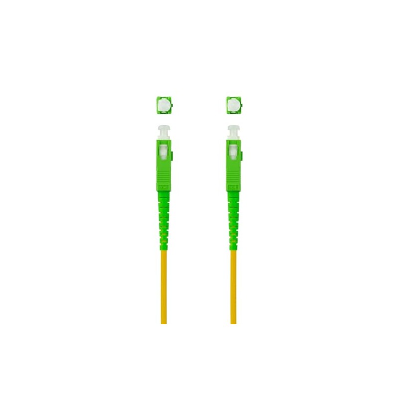 Blendend SC/APC-SC/APC Singlemode Fibre Optic Cable LSZH Cover (LSZH Low