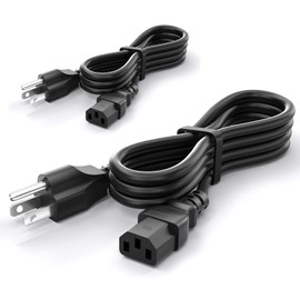 (1 Pack) Varbmt 6FT Amplifier Power Cord, 3 Prong AC Power Cable Made for ION Block Rocker, Guitar Amp, Job Rocker, Explorer Portable Speaker System, ION iPA76C iPA76A iPA76S Block Party & Live