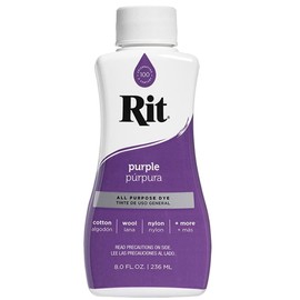 Rit Dye Liquid 8 Ounces Purple 8-13 (3-Pack)