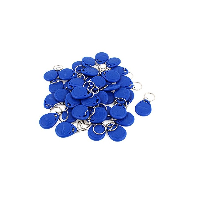 40Pcs Blue EM4100 125Khz RFID Proximity ID Card Token Tag