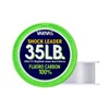 Varivas #10 Gauge Fluorocarbon Shock Leader, 35 lb Strength, 30
