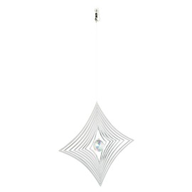 Nature's Melody CS05DI 5-Inch Diamond Cosmo Spinner - Silver