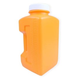 Contenedor Recolector de Orina 24 Horas - Sin Fugas Completamente Cerrado y de Facil Manejo - 2 Litros